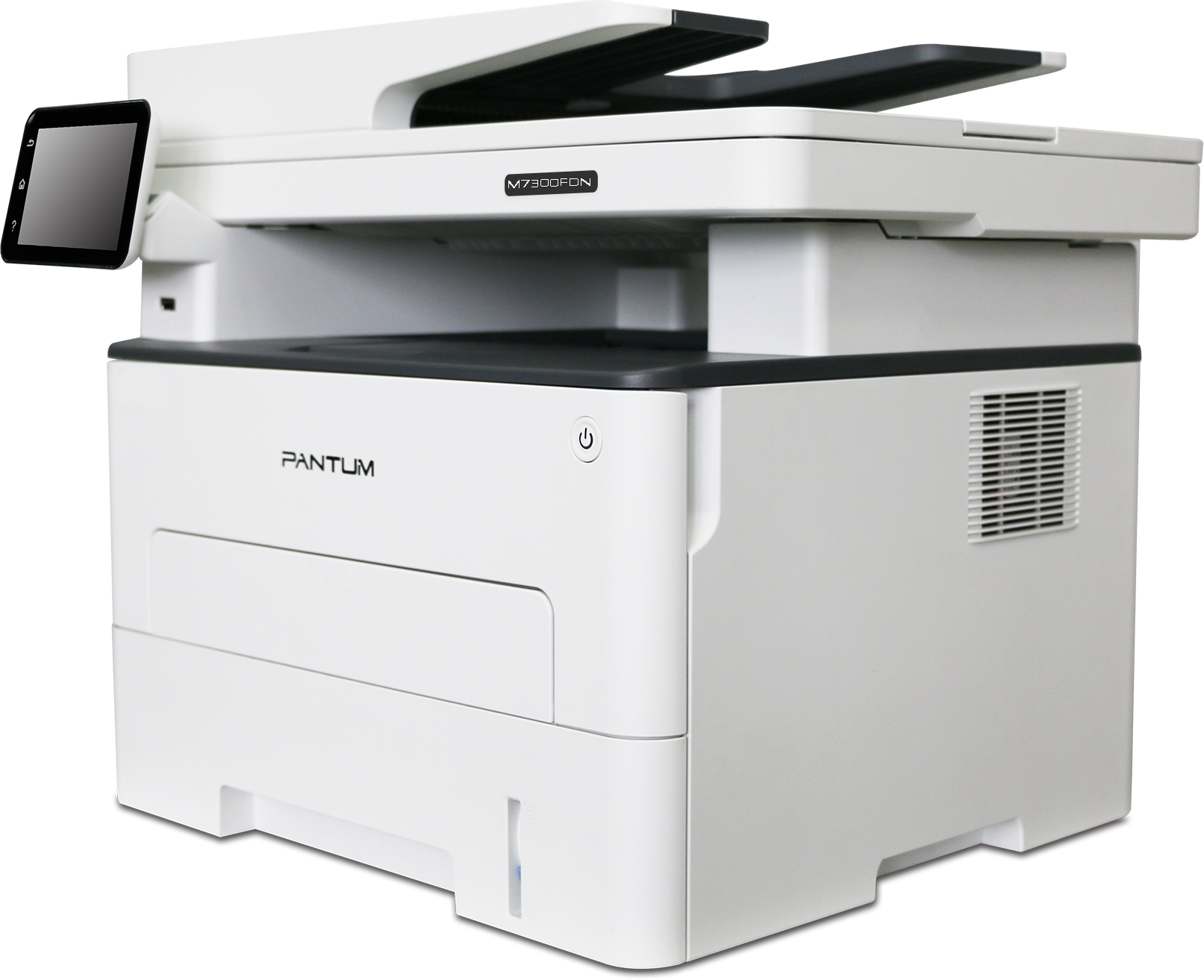 Pantum M7300FDN МФУ, Mono laser, C/P/S, факс, дуплекс, автоподача, (цвет 24 бит), 33 стр/мин, 1200 x 1200 dpi, 512Мб RAM, лоток 250 стр, USB, RJ45, серый корпус {проектная модель}