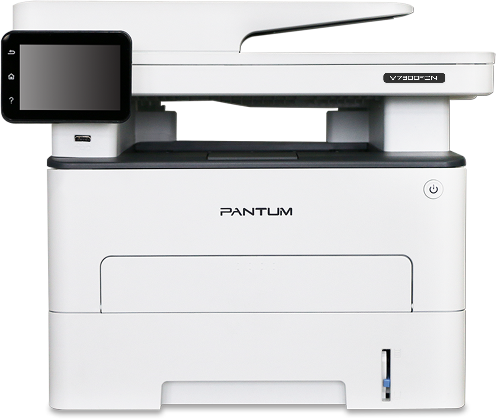 Pantum M7300FDN МФУ, Mono laser, C/P/S, факс, дуплекс, автоподача, (цвет 24 бит), 33 стр/мин, 1200 x 1200 dpi, 512Мб RAM, лоток 250 стр, USB, RJ45, серый корпус {проектная модель}
