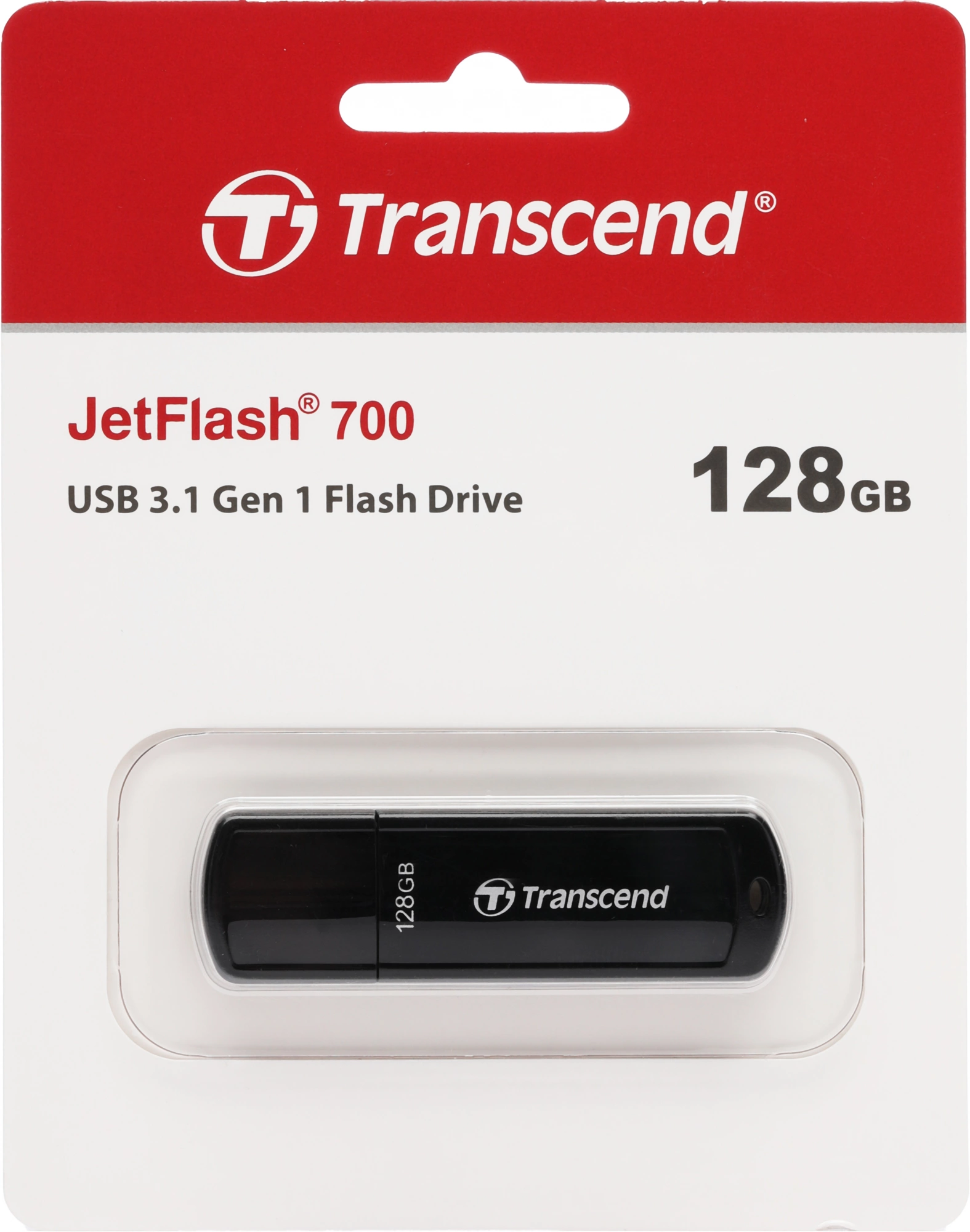 Transcend USB Drive 128Gb JetFlash 700 TS128GJF700 {USB 3.0}