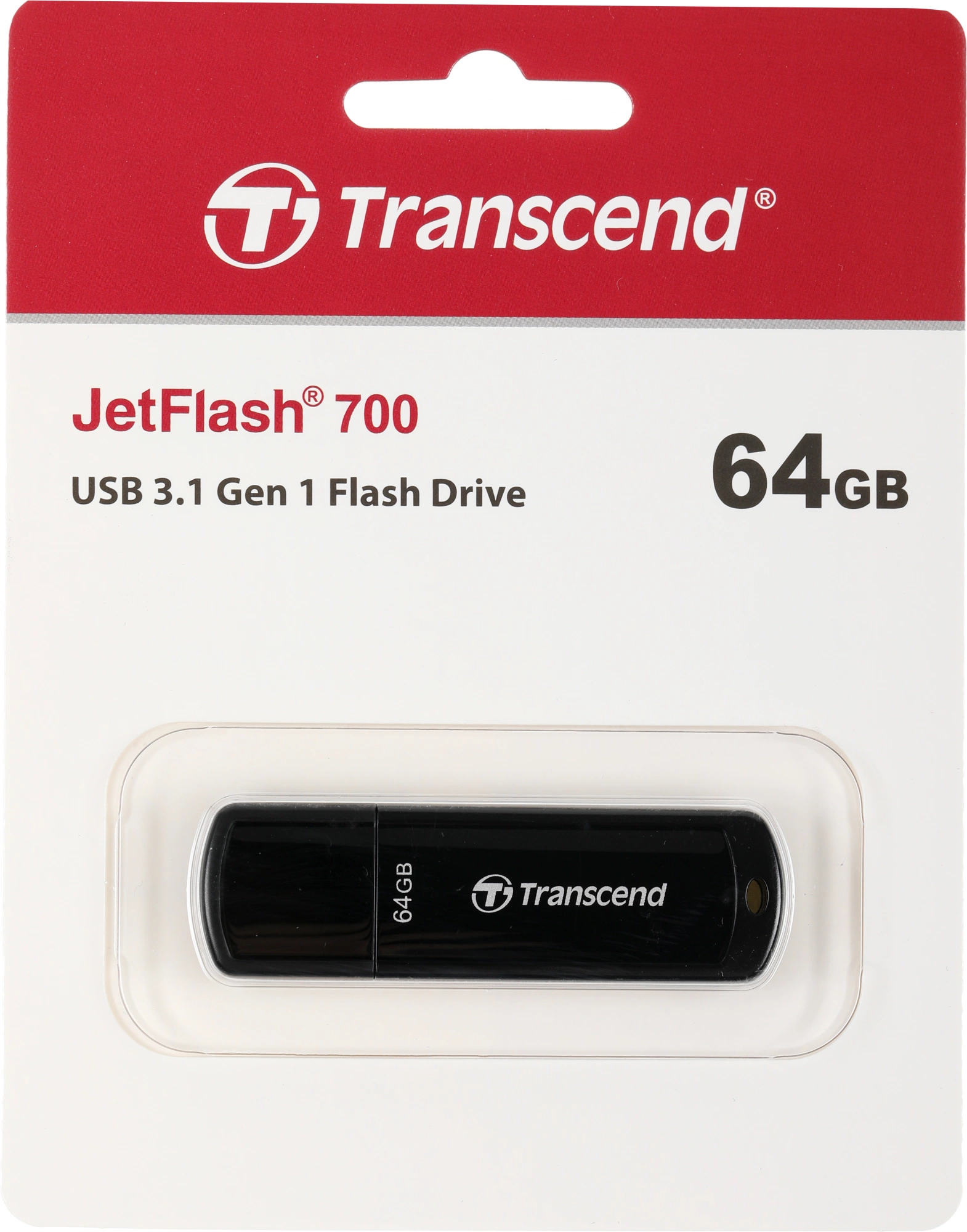 Transcend USB Drive 64Gb JetFlash 700 TS64GJF700 {USB 3.0}