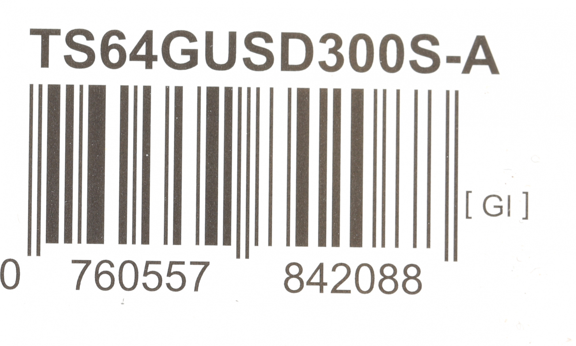 Micro SecureDigital 64Gb Transcend Class 10 TS64GUSD300S-A {MicroSDXC Class 10 UHS-I, SD adapter}