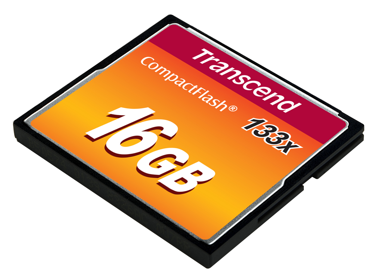 Compact Flash 16Gb Transcend  (TS16GCF133) 133-x