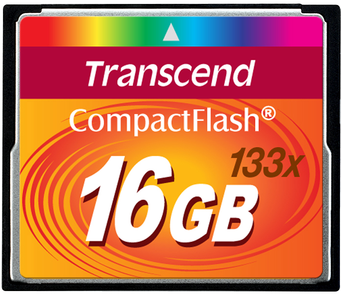 Compact Flash 16Gb Transcend  (TS16GCF133) 133-x