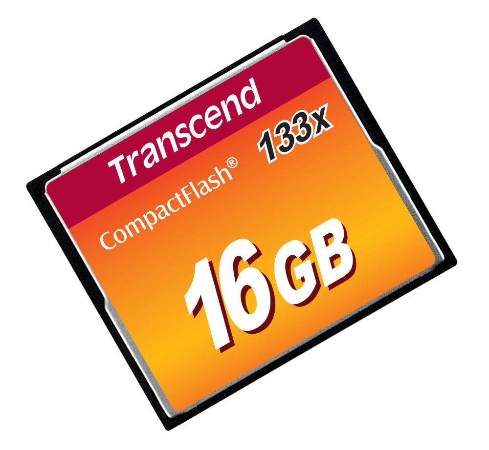 Compact Flash 16Gb Transcend  (TS16GCF133) 133-x