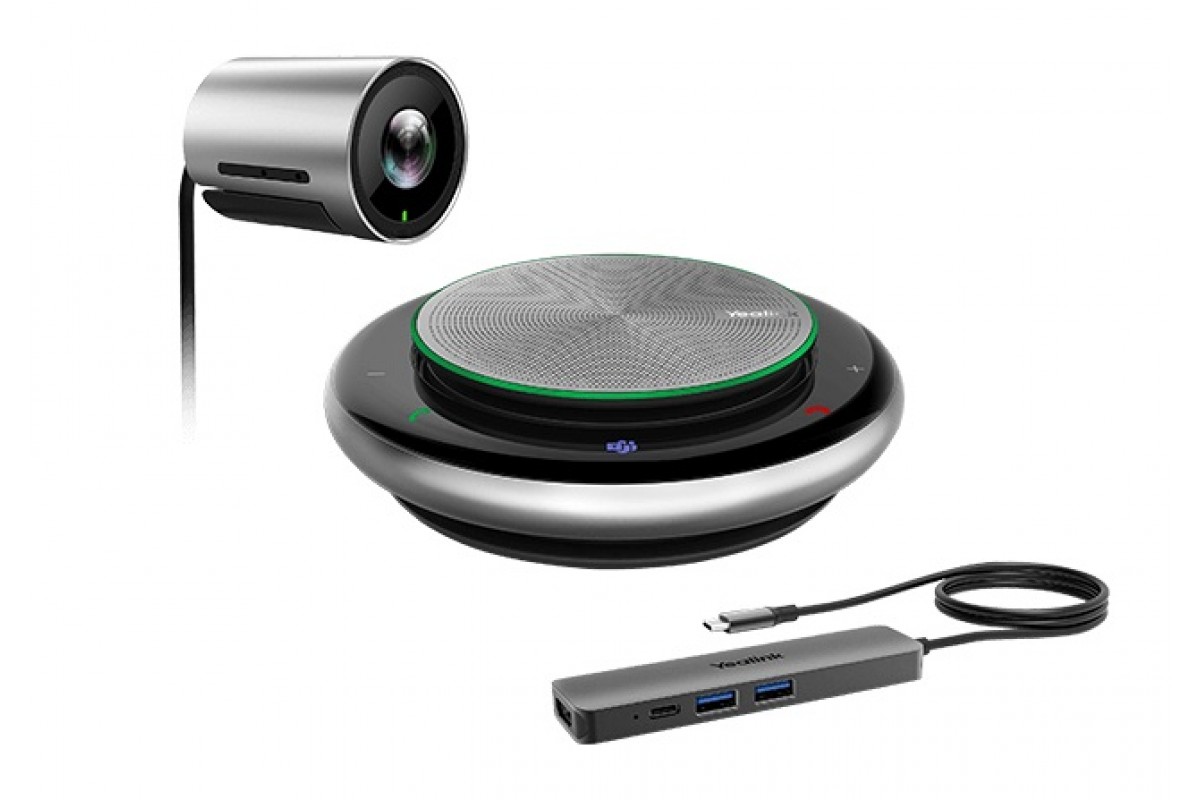 Yealink UVC30-CP900-BYOD Набор для малых переговорных / камера + спикерфон/ Room System for Small&amp;Huddle Rooms / UVC30+CP900+BYOD-BOX /2-year AMS [1106931]