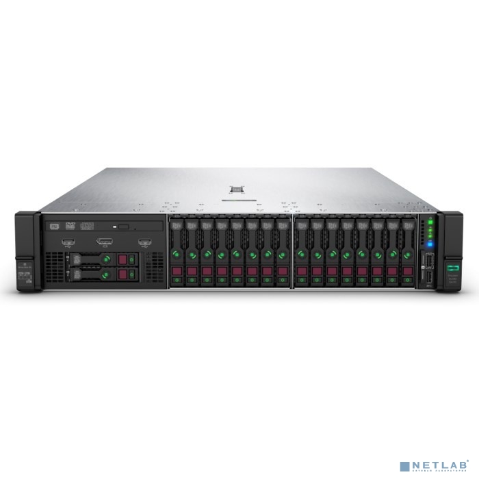 Сервер Proliant DL380 Gen10 Silver 5218R Rack(2U)/Xeon20C 2.1GHz(27.5MB)/1x32GbR2D_2933/S100i(ZM/RAID 0/1/10/5)/noHDD(8/24+6up)SFF/ noDVD/iLOstd/4HPFans/2x10GbFLR-SFP+/EasyRK+CMA/1x800w (P24844-B21)