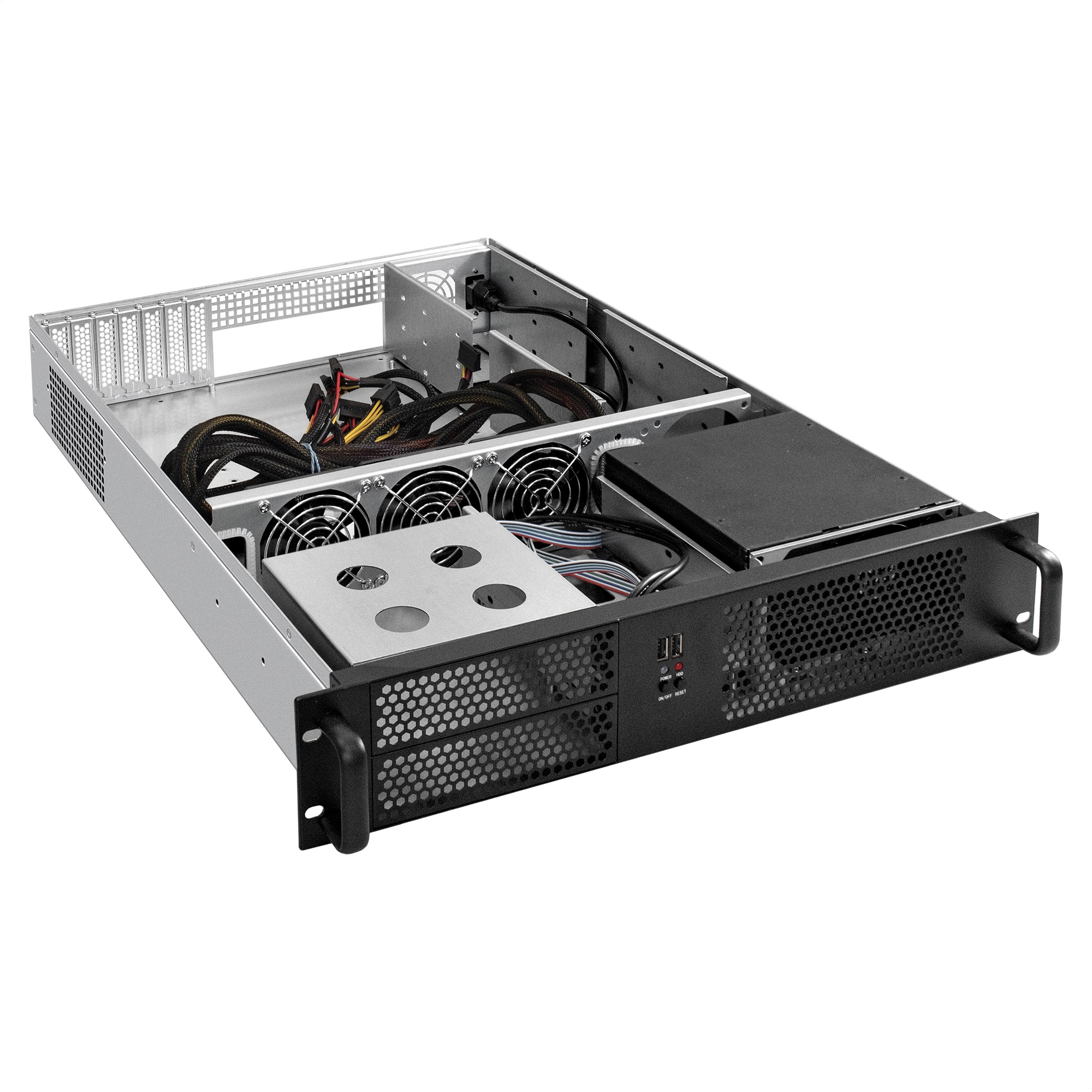 Exegate EX284977RUS Серверный корпус ExeGate Pro 2U650-08 <RM 19", высота 2U, глубина 650, БП 500ADS, 2*USB> Exegate EX284977RUS Серверный корпус ExeGate Pro 2U650-08 <RM 19", высота 2U, глубина 650, БП 500ADS, 2*USB>