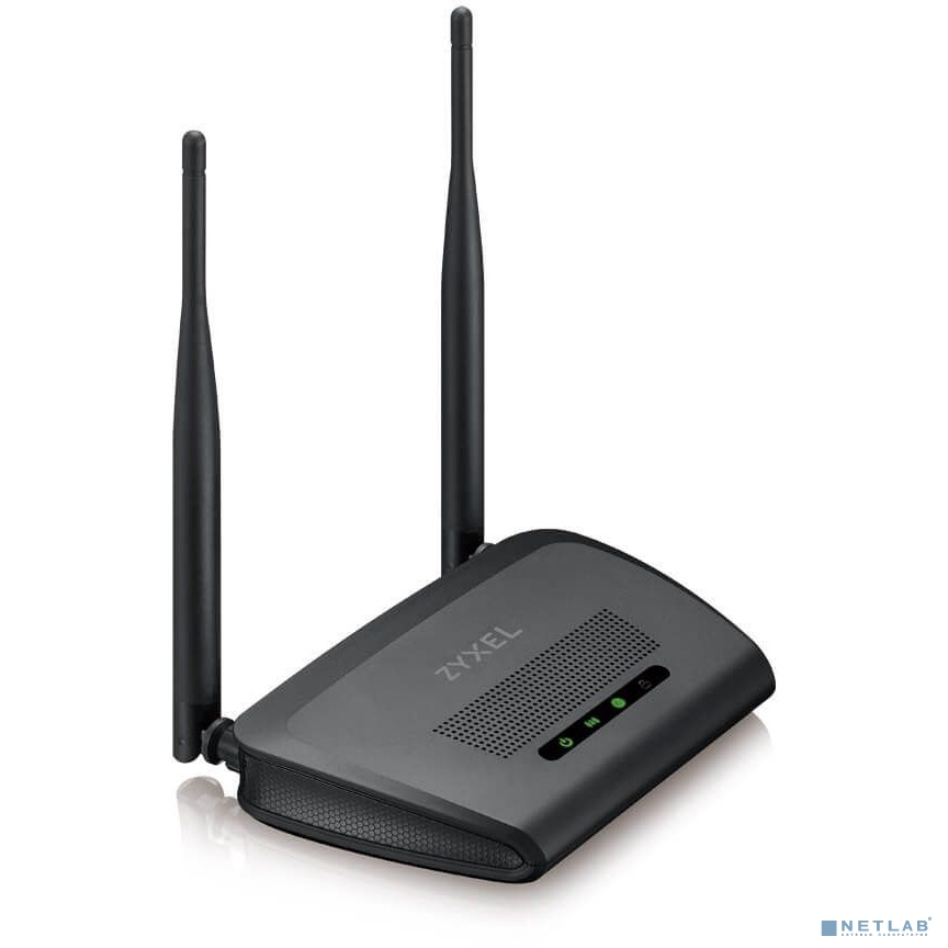 ZYXEL NBG-418NV2-EU0101F Wi-Fi машрутизатор NBG-418N v2, 802.11b/g/n (300 Мбит/с), 1xWAN, 4xLAN (без поддержки L2TP)