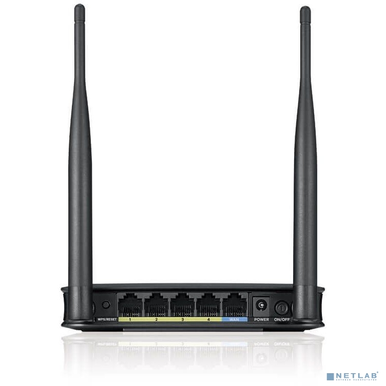 ZYXEL NBG-418NV2-EU0101F Wi-Fi машрутизатор NBG-418N v2, 802.11b/g/n (300 Мбит/с), 1xWAN, 4xLAN (без поддержки L2TP)