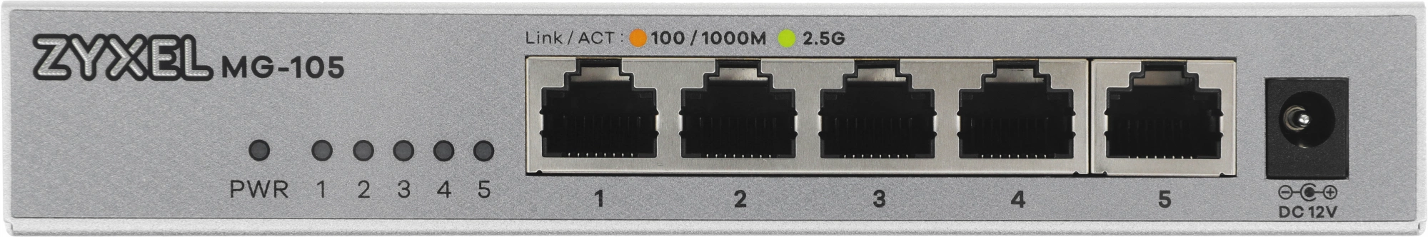 ZYXEL MG-105-ZZ0101F Коммутатор неуправляемый