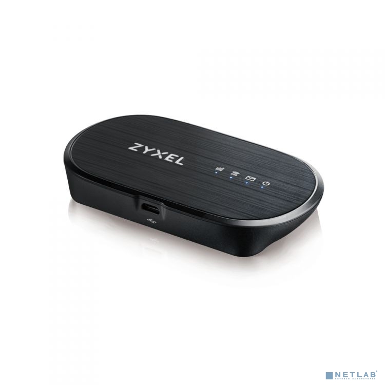 ZYXEL WAH7601-EUZNV1F Маршрутизатор 802.11n (2,4 ГГц) до 300 Мбит/с, поддержка LTE/4G/3G/2G, питание micro USB, батарея до 8 часов