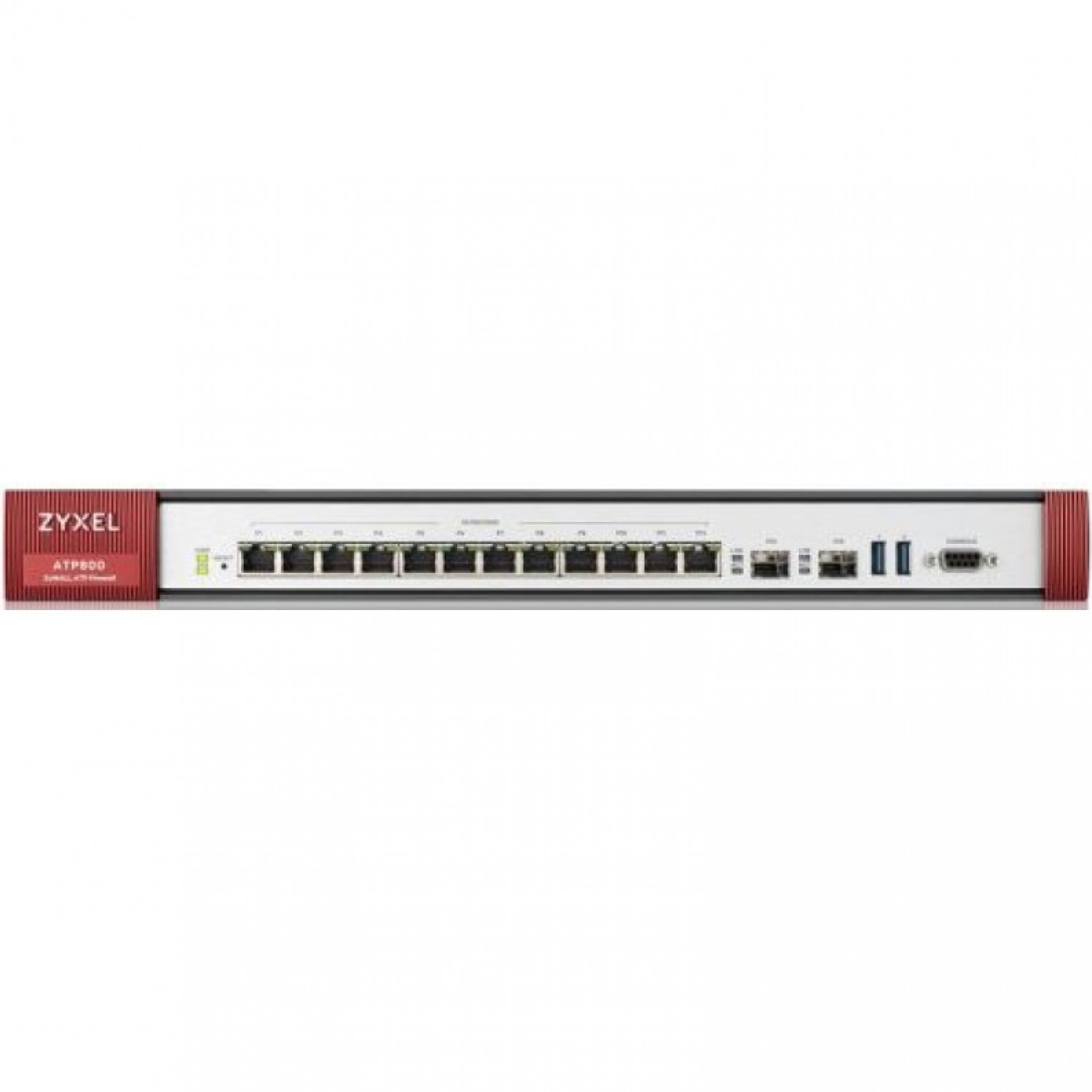 ZYXEL ATP800-RU0102F  Rack, 12 конфигурируемых (LAN/WAN) портов GE, 2xSFP, 2xUSB3.0, AP Controller (2/130), Device HA Pro, с поддержкой Sandbox и Botnet Filter, с подпиской Gold на 1 год