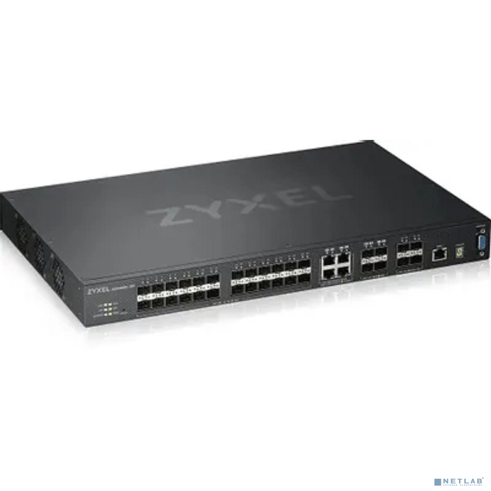 ZYXEL XGS4600-32F-ZZ0102F L3 коммутатор Zyxel XGS4600-32F, 24xSFP, 4xCombo (SFP/RJ-45), 4xSFP+, стекируемый (до 4), 2 источника питания AC ZYXEL XGS4600-32F-ZZ0102F L3 коммутатор Zyxel XGS4600-32F, 24xSFP, 4xCombo (SFP/RJ-45), 4xSFP+, стекируемый (до 4), 2 источника питания AC