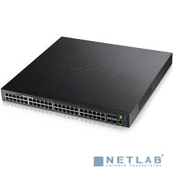ZYXEL XGS3700-48HP-ZZ0101F Управляемый High Power PoE-коммутатор L2+ Gigabit Ethernet с 48 разъемами RJ-45 и 4 слотами 10G SFP+ ZYXEL XGS3700-48HP-ZZ0101F Управляемый High Power PoE-коммутатор L2+ Gigabit Ethernet с 48 разъемами RJ-45 и 4 слотами 10G SFP+