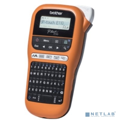 Brother P-Touch PT-E110VP  Ручная профессиональная электронная система для печати наклеек  PTE110VPR1