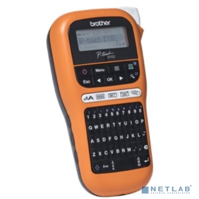 Brother P-Touch PT-E110VP  Ручная профессиональная электронная система для печати наклеек  PTE110VPR1