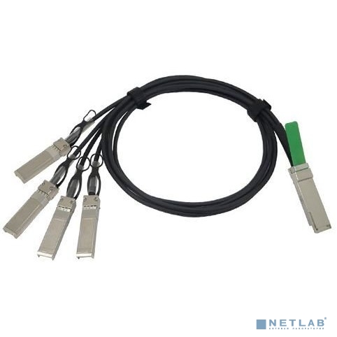 QSFP-4SFP10G-CU2M= QSFP to 4xSFP10G Passive Copper Splitter Cable, 2m