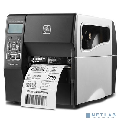 Zebra ZT230 [ZT23042-D3E200FZ] {203 dpi, Euro and UK cord, Serial, USB, Int , Liner take up w/ peel}