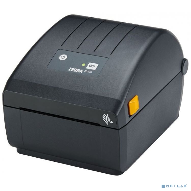 Zebra ZD220d-термо  [ZD22042-D1EG00EZ] {Direct Thermal Printer ZD220; 203 dpi, EU/UK Power Cord, USB, Dispenser (Peeler)}