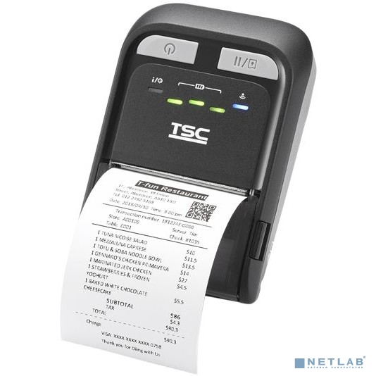 Мобильный термопринтер TDM-20, 203 dpi, 4 ips, USB 2.0, MFi Bluetooth 5.0 Мобильный термопринтер TDM-20, 203 dpi, 4 ips, USB 2.0, MFi Bluetooth 5.0
