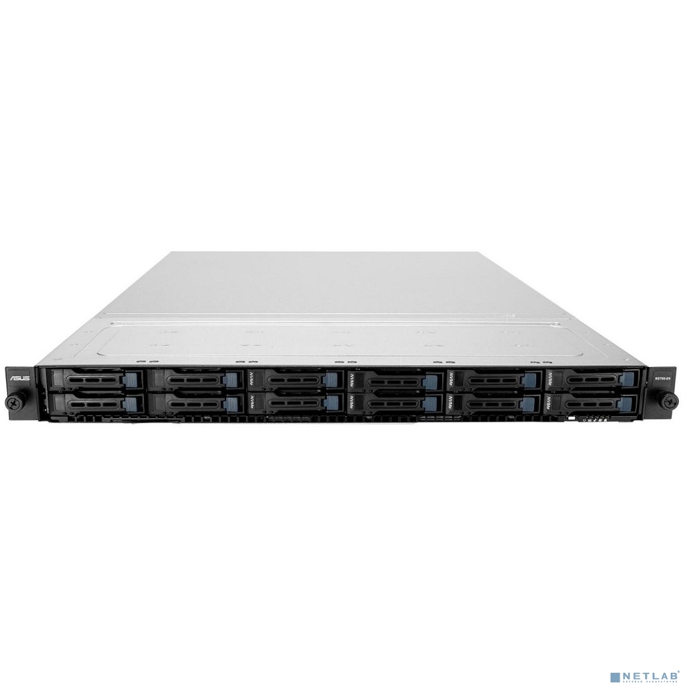 Asus RS700-E9-RS12 (90SF0091-M02100) 3x SFF8643 + 8x OCuLink on the  backplane, 12x 2.5' trays (4x NVMe/SATA, 4x NVMe/SAS/SATA, 4x SAS/SATA bays), ASMB9-IKVM