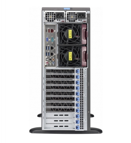 Supermicro SYS-5049A-TR LGA3647, C621, 7xPCI-E, SVGA, SATA RAID,8xHS SAS/SATA, 10GbLAN+GbLAN, 12DDR4 2x2200W HS