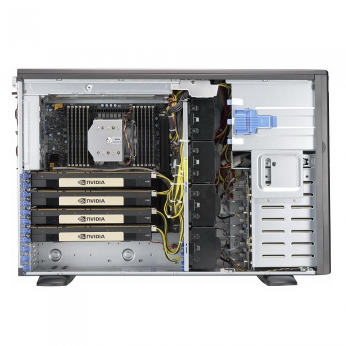 Supermicro SYS-5049A-TR LGA3647, C621, 7xPCI-E, SVGA, SATA RAID,8xHS SAS/SATA, 10GbLAN+GbLAN, 12DDR4 2x2200W HS