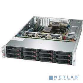 Supermicro SSG-620P-ACR12H 2U, 2xLGA-4189, TDP 270W, Intel C621A, 16xDDR4, 12x 3.5&quot; hot-swap NVMe/SATA/SAS (4x 3.5&quot; NVMe hybrid), Broadcom 3916, 4xPCI-E 4.0 x16 LP, 2xPCI-E 4.0 x8 LP 2xRJ45 10GBase-T,