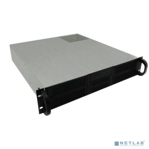 Procase RE204-D2H5-M-48 Корпус 2U server case,2x5.25+5HDD,черный,без блока питания(PS/2,mini-redundant),глубина 480мм,mATX 9.6&quot;x9.6&quot;