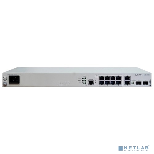 ELTEX MES2308P Ethernet-коммутатор 8 портов 10/100/1000Base-T с поддержкой PoE+ и 2 порта 10/100/1000Base-T, 2 порта 1000Base-X (SFP), L3, 220V AC ELTEX MES2308P Ethernet-коммутатор 8 портов 10/100/1000Base-T с поддержкой PoE+ и 2 порта 10/100/1000Base-T, 2 порта 1000Base-X (SFP), L3, 220V AC