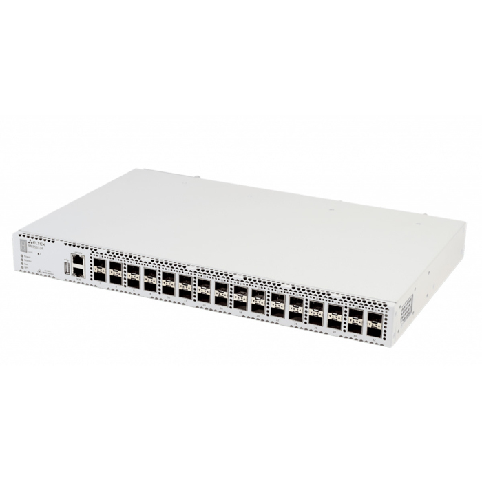 ELTEX MES5332A rev.C Ethernet-коммутатор 1x10/100/1000BASE-T (ООВ), 32x10GBASE-R (SFP+)/1000BASE-X (SFP), коммутатор L3, 2 слота для модулей питания ELTEX MES5332A rev.C Ethernet-коммутатор 1x10/100/1000BASE-T (ООВ), 32x10GBASE-R (SFP+)/1000BASE-X (SFP), коммутатор L3, 2 слота для модулей питания