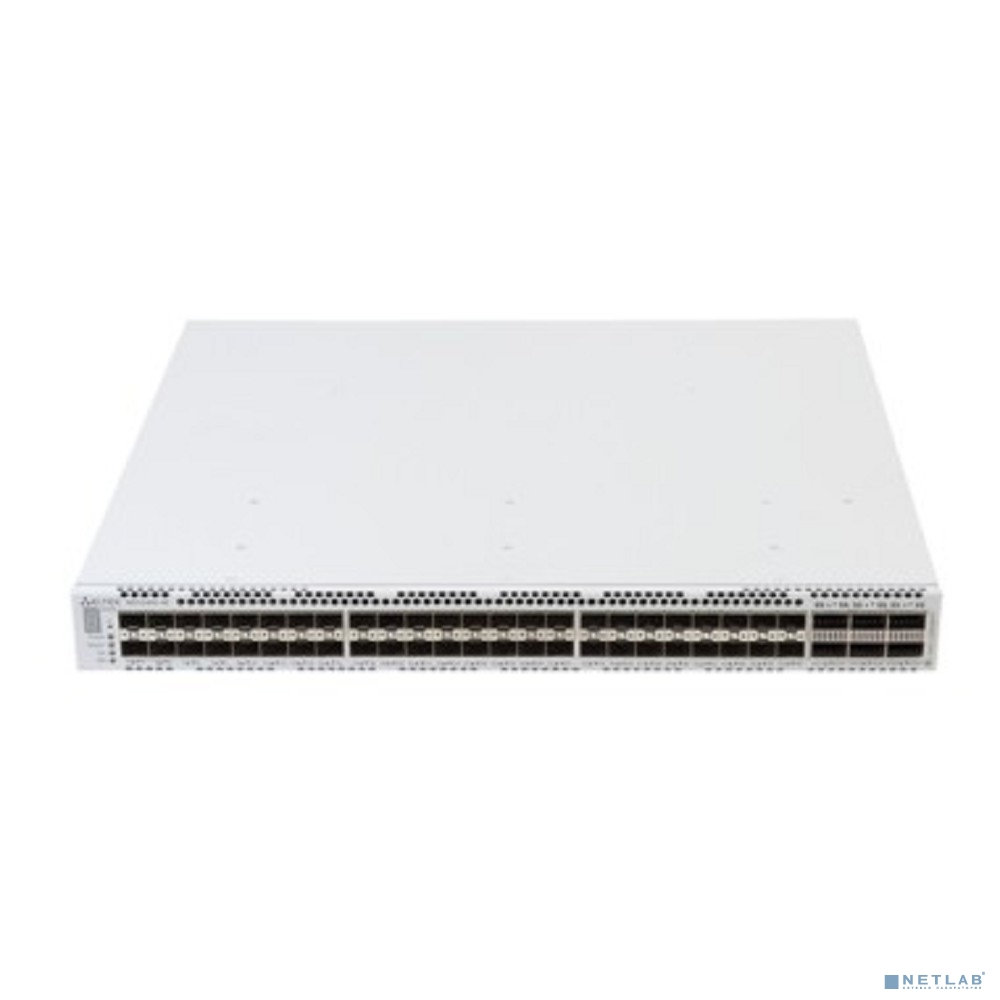 ELTEX MES5400-48 Ethernet-коммутатор 1x10/100/1000BASE-T (OOB), 48x1000BASE-X(SFP)/10GBASE-R (SFP+),6x40GBASE-R (QSFP+) /100GBASE-R (QSFP28), 1xUSB 2.0, коммутатор L3, 2 слота для модулей питания ELTEX MES5400-48 Ethernet-коммутатор 1x10/100/1000BASE-T (OOB), 48x1000BASE-X(SFP)/10GBASE-R (SFP+),6x40GBASE-R (QSFP+) /100GBASE-R (QSFP28), 1xUSB 2.0, коммутатор L3, 2 слота для модулей питания