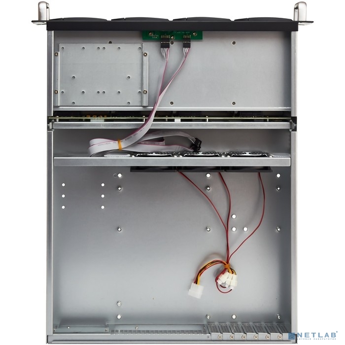 Exegate EX281290RUS Серверный корпус ExeGate Pro 2U550-HS08 &lt;RM 19&quot;, высота 2U, глубина 550, БП 1U-600ADS, 8xHotSwap, USB&gt;