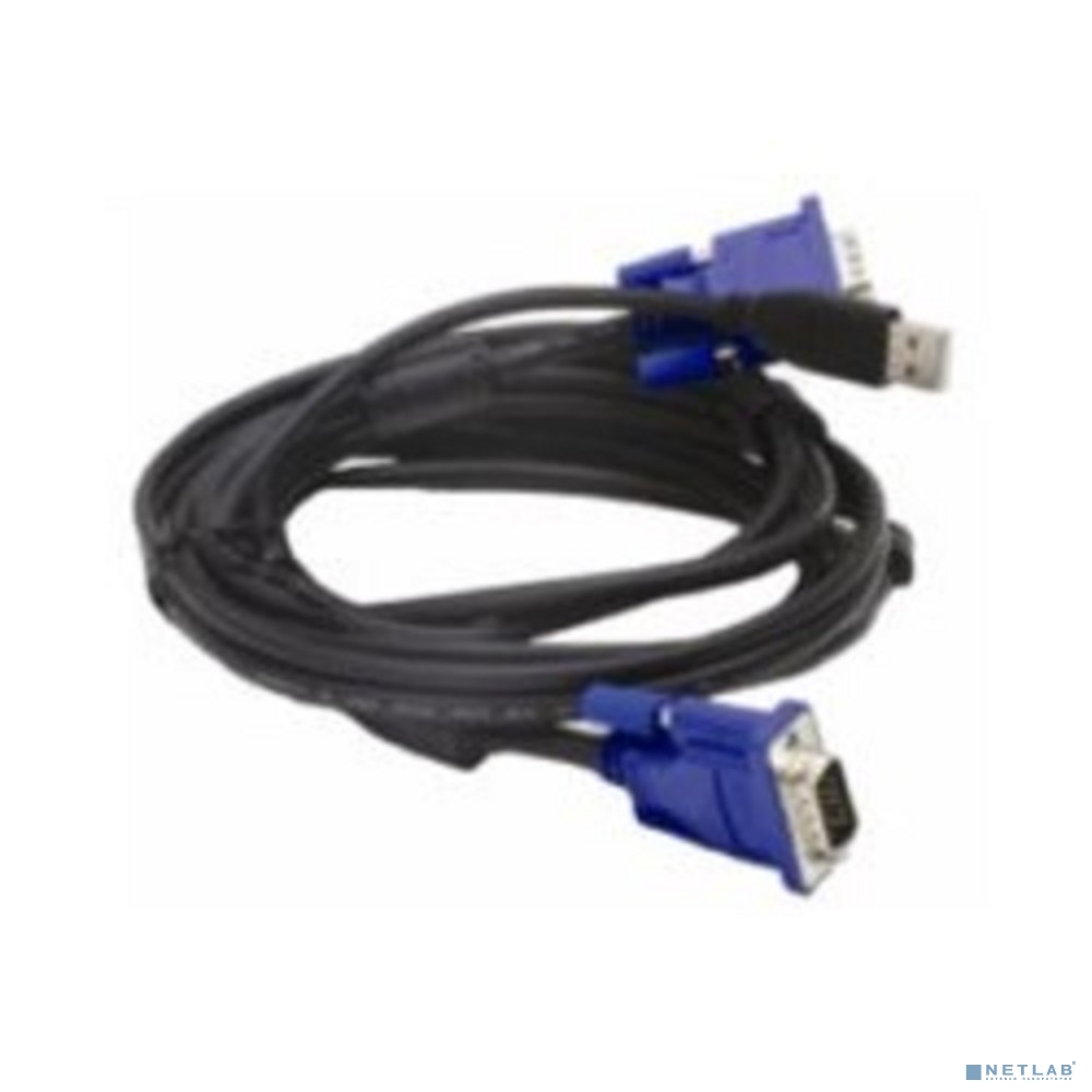 D-Link DKVM-CU5/B1A Кабель KVM длиной 5 м с разъемами VGA и USB D-Link DKVM-CU5/B1A Кабель KVM длиной 5 м с разъемами VGA и USB