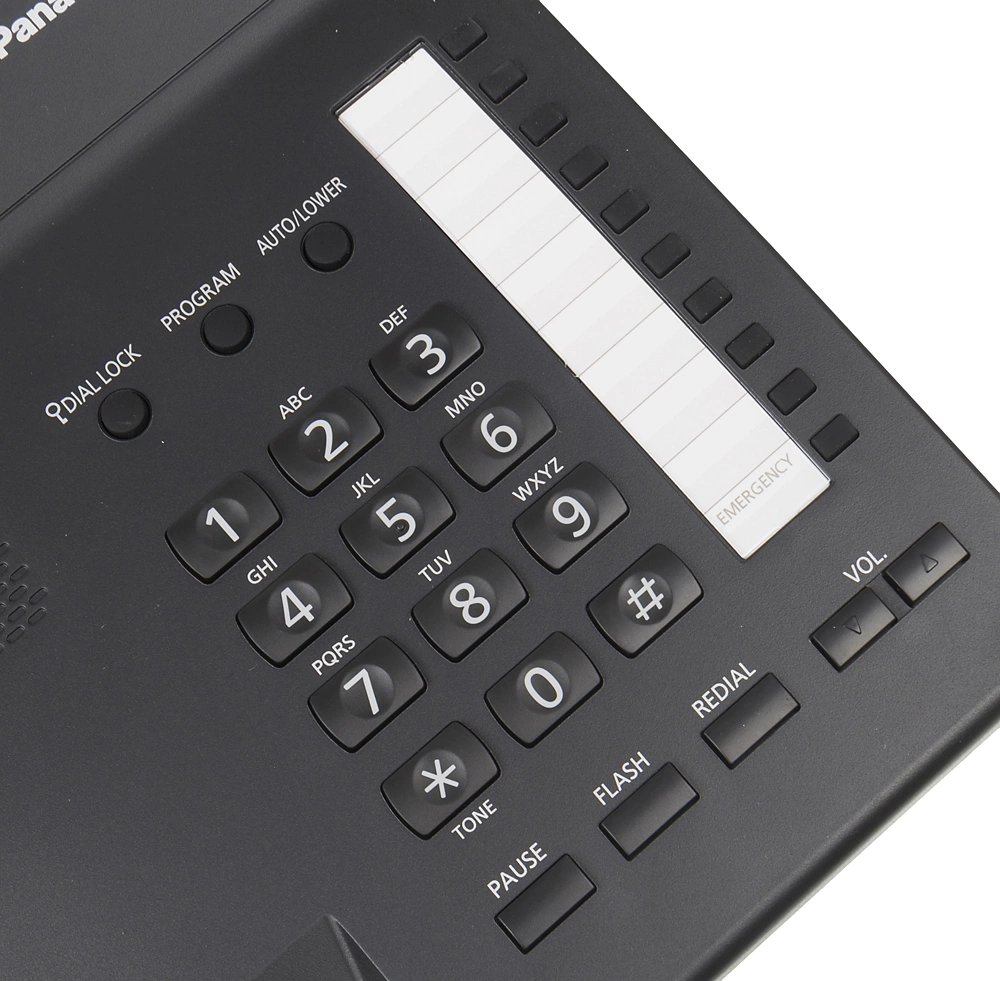 Panasonic KX-TS2382RUB (черный) {индикатор вызова,повторный набор последнего номера,4 уровня громкости звонка} Panasonic KX-TS2382RUB (черный) {индикатор вызова,повторный набор последнего номера,4 уровня громкости звонка}