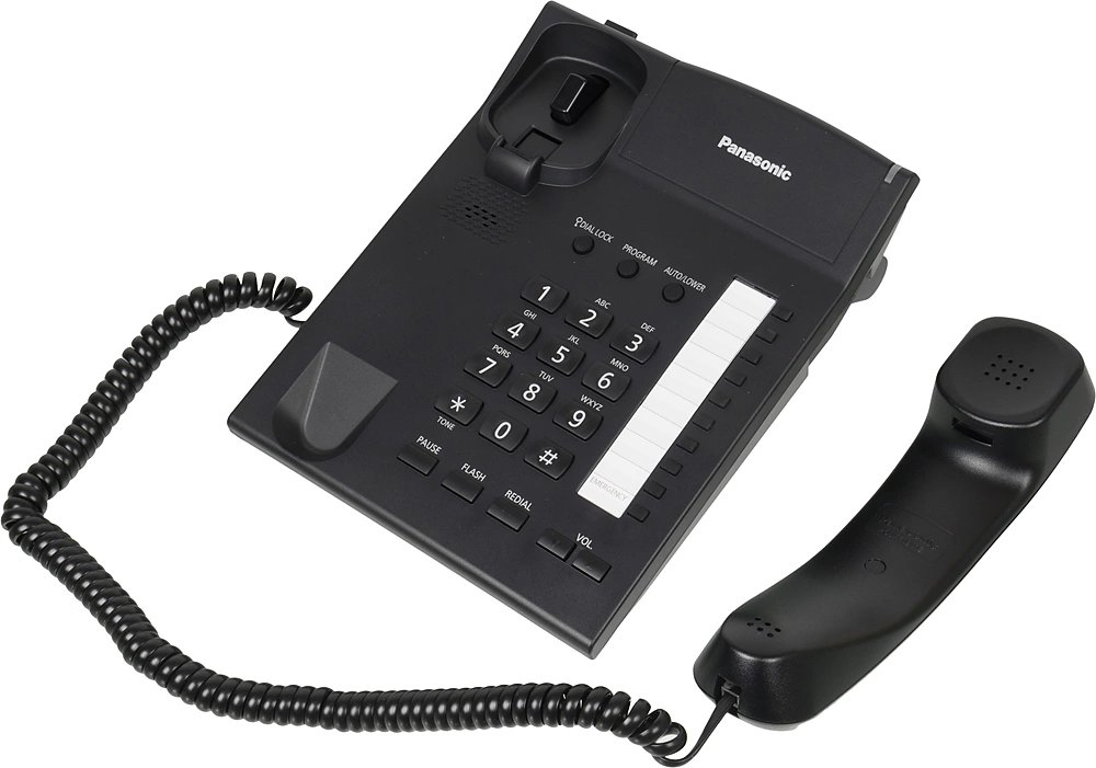 Panasonic KX-TS2382RUB (черный) {индикатор вызова,повторный набор последнего номера,4 уровня громкости звонка} Panasonic KX-TS2382RUB (черный) {индикатор вызова,повторный набор последнего номера,4 уровня громкости звонка}