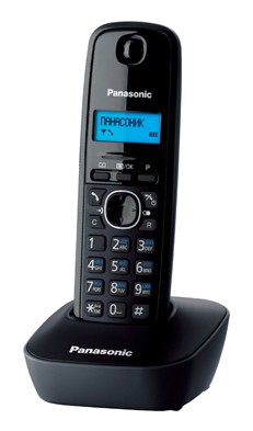 Panasonic KX-TG1611RUH (серый) {АОН, Caller ID,12 мелодий звонка,подсветка дисплея,поиск трубки}