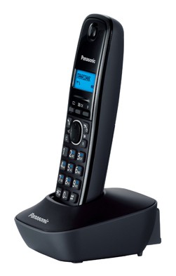 Panasonic KX-TG1611RUH (серый) {АОН, Caller ID,12 мелодий звонка,подсветка дисплея,поиск трубки}