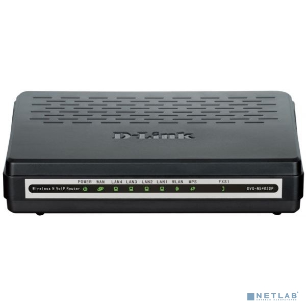 D-Link DVG-N5402SP/1S/C1A Беспроводной маршрутизатор с 1 FXS-портом