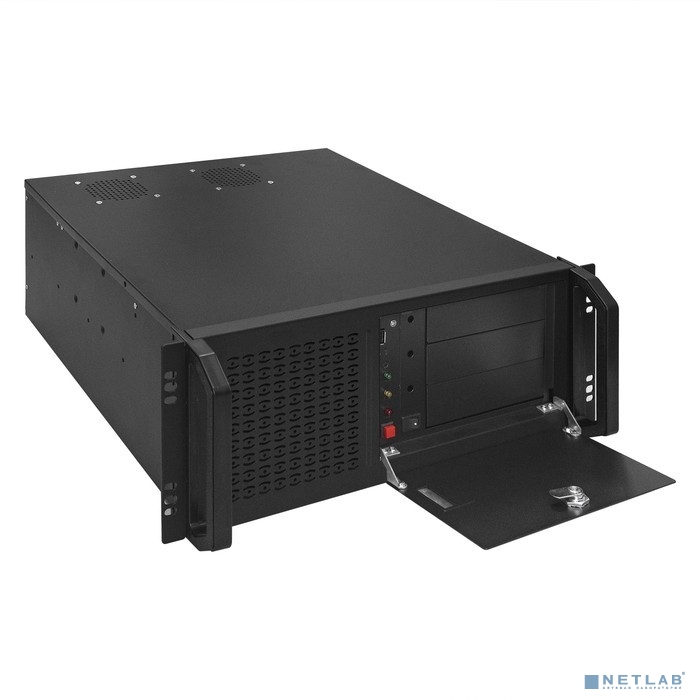 Exegate EX293224RUS Серверный корпус ExeGate Pro 4U450-16/4U4019S &lt;RM 19&quot;, высота 4U, глубина 450, БП 500RADS, USB&gt;