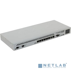 MikroTik CCR1036-8G-2S+EM Маршрутизатор Tile-Gx36 CPU (36-cores, 1.2Ghz per core), 8GB RAM, 2xSFP+ cage, 8xGbit LAN, RouterOS L6, 1U rackmount case, Dual PSU, r2