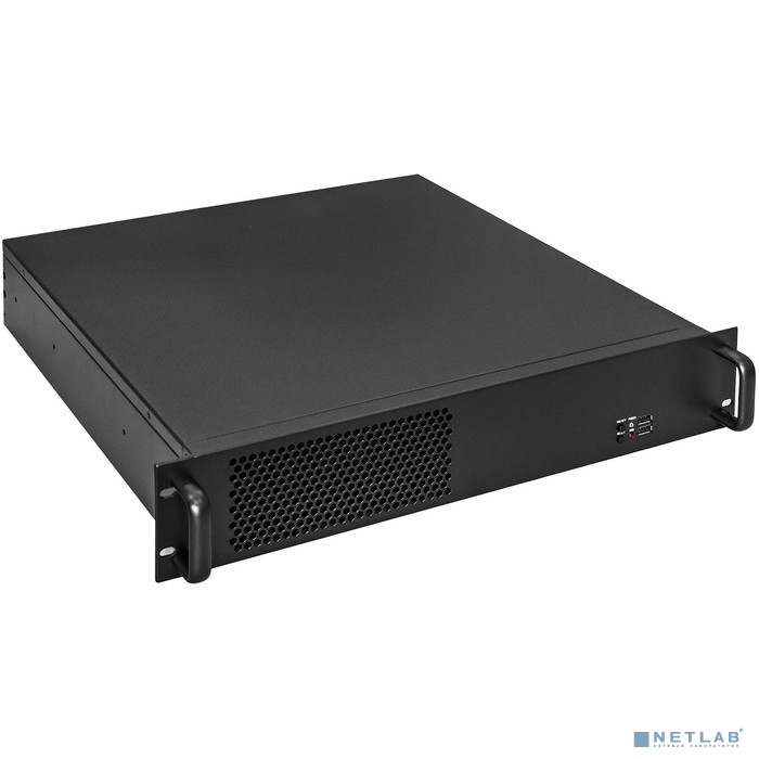 Exegate EX293325RUS Серверный корпус ExeGate Pro 2U450-03 &lt;RM 19&quot;, высота 2U, глубина 450, БП 1000ADS, USB&gt;