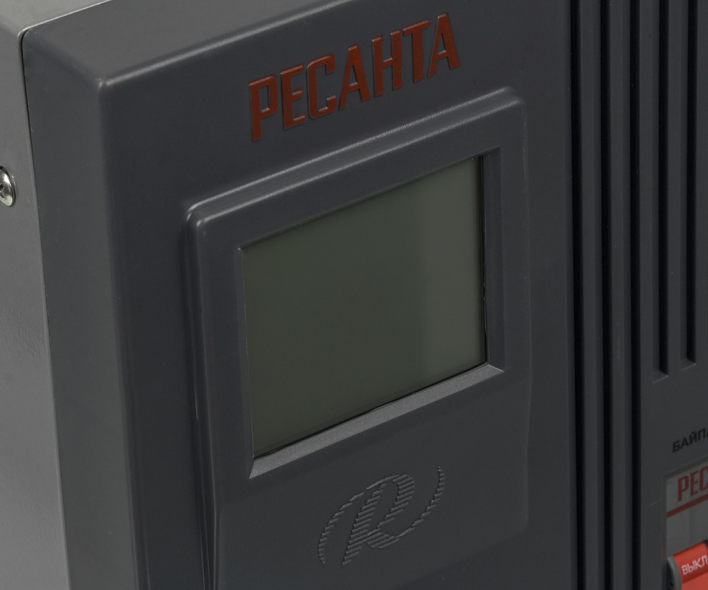 Ресанта АСН-8 000/1-Ц 63/6/7 Стабилизатор {220В±8%, Габариты 385х220х230, Вес 16 кг} 4607076037693