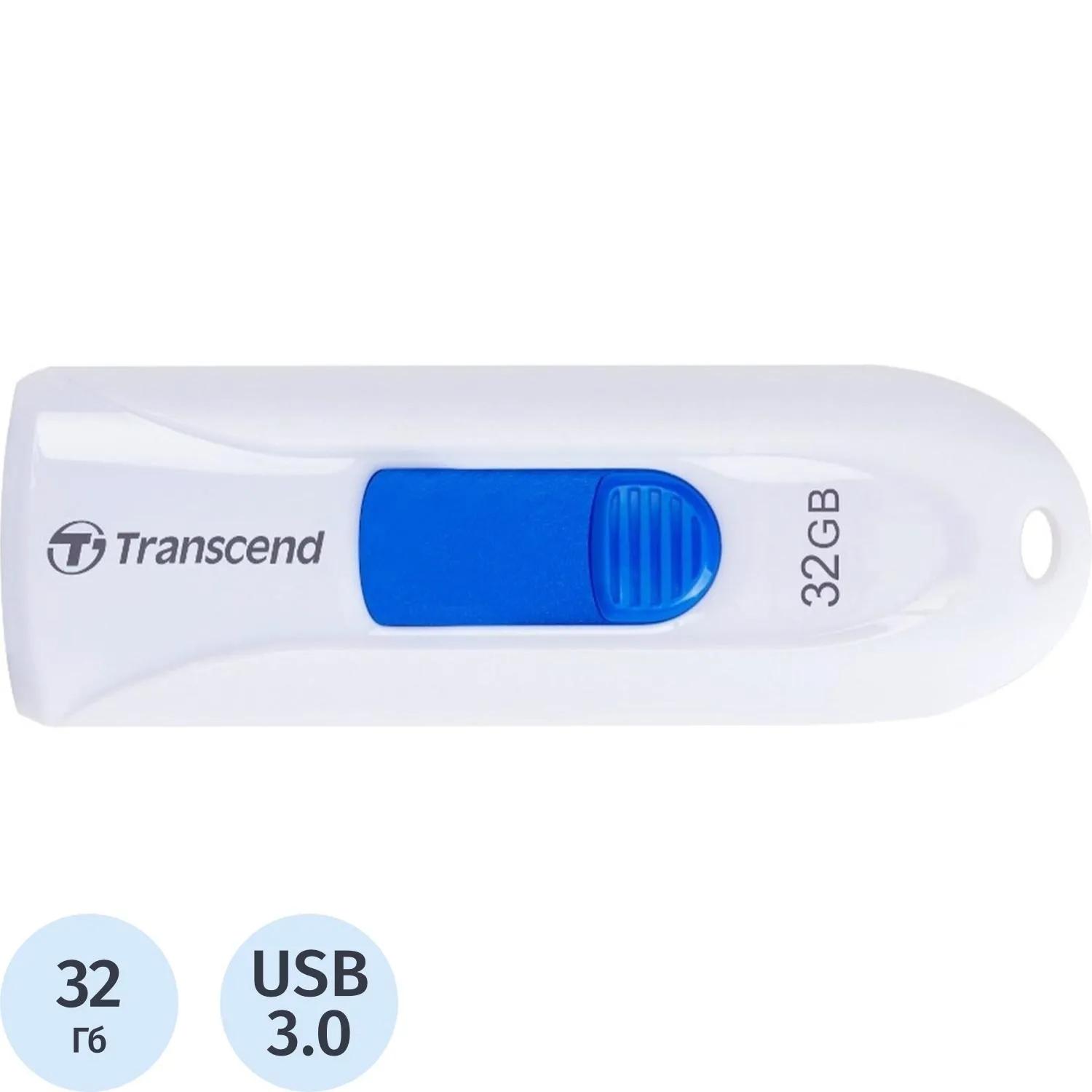 Transcend USB Drive 32Gb JetFlash 790 TS32GJF790W {USB 3.0}