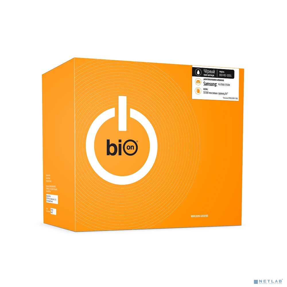 Bion BCR-MLT-D305L Картридж для Samsung{ ML-3750D/3750DN } (15000 стр.),Черный, с чипом Bion BCR-MLT-D305L Картридж для Samsung{ ML-3750D/3750DN } (15000 стр.),Черный, с чипом