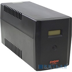 Exegate EP212520RUS ИБП Exegate Power  Smart ULB-1500 LCD &lt;1500VA/950W, LCD, AVR, 4*Schuko, USB, Black&gt;