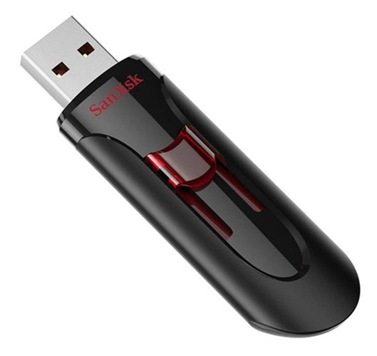 SanDisk USB Drive 64Gb Cruzer Glide SDCZ600-064G-G35 {USB3.0, Black}