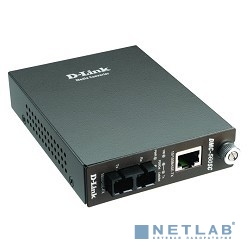 D-Link DMC-515SC/D7A(E) Медиаконвертер с 1 портом 10/100Base-TX и 1 портом 100Base-FX с разъемом SC для одномодового оптического кабеля (до 15 км)