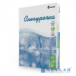 Бумага офисная СНЕГУРОЧКА 96% А4 80г/м 500л (отпускается коробками по 5 пачек в коробке)