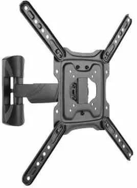 Крепление Ultramounts UM869 {Для использования с телевизорами диагональю 23"-55", весом до 35кг. Возможен наклон до 15 градусов и подъем до 5 градусов Поворот влево и вправо на 90 градусов. Расстояние
